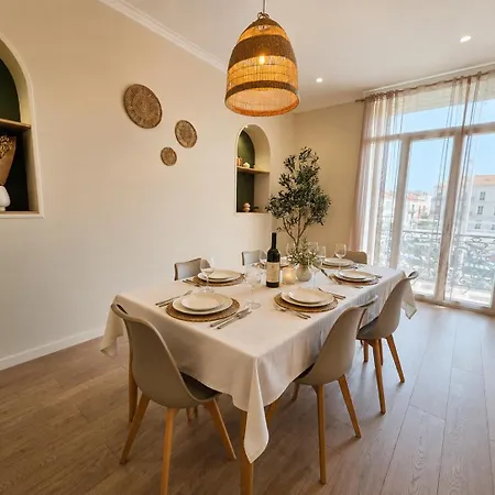 Haussmann Luxury, T4, 6p, Ac, Central, Standing Apartament Cannes